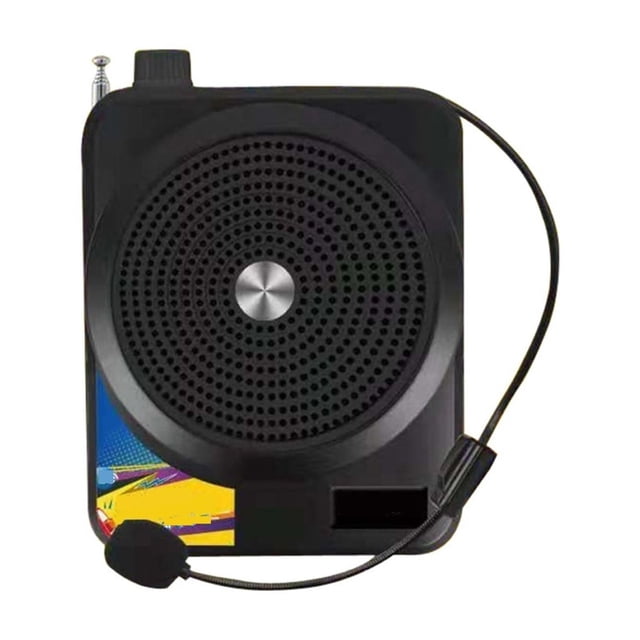 Bullhorn Megaphone Loudspeaker Amplifier Amplifier Teaching Radio Guide Blue-tooth Card Audio Square Dance Speaker ,Comfortable and Portable