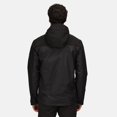 thumbnail image 3 of Regatta - Chaqueta Impermeable Highton Stretch para Hombre (Ceniza, Negro) Regatta UTRG4936_ashblack, 3 of 5