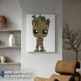 thumbnail image 3 of DreamController Groot Wall Canvas Posters Wall Art Décor (12"X16") I Framed Canvas Paintings For Bedroom, Livingroom, & Office | Made In Usa | Fast Delivery | Hd Print, 3 of 4