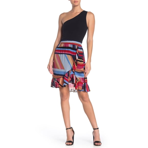 Catherine Catherine Malandrino women's Ruffle Trimmed mini Skirt $78 size XS