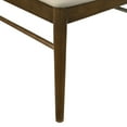 thumbnail image 3 of Roundhill Furniture Lavin Wishbone Dining Chairs, Set of 2, Walnut, 3 of 13