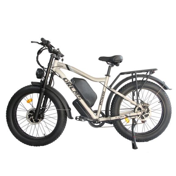 SMLRO MX500 Electric Bike – 2000W Dual Motors, 52V 25Ah, 24" Fat Tires, Hydraulic Disc Brakes, Full Suspension
