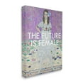 thumbnail image 3 of Stupell Industries The Future is Female Vintage Girl Powerful Stance, 30 x 40,Design by Jennifer Paxton Parker, 3 of 5