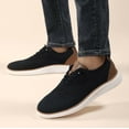 thumbnail image 2 of Men's Casual Dress Sneakers Oxfords Business Mesh Breathable Walking Shoes Tennis Comfortable, 2 of 3