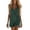 #0366-Green, variant on Pounoo Womens Gathered Spaghetti Strap Dresses Loose Fit Ruffle Hem Curved Hem Casual Dresses Beach Sundresses Gift
