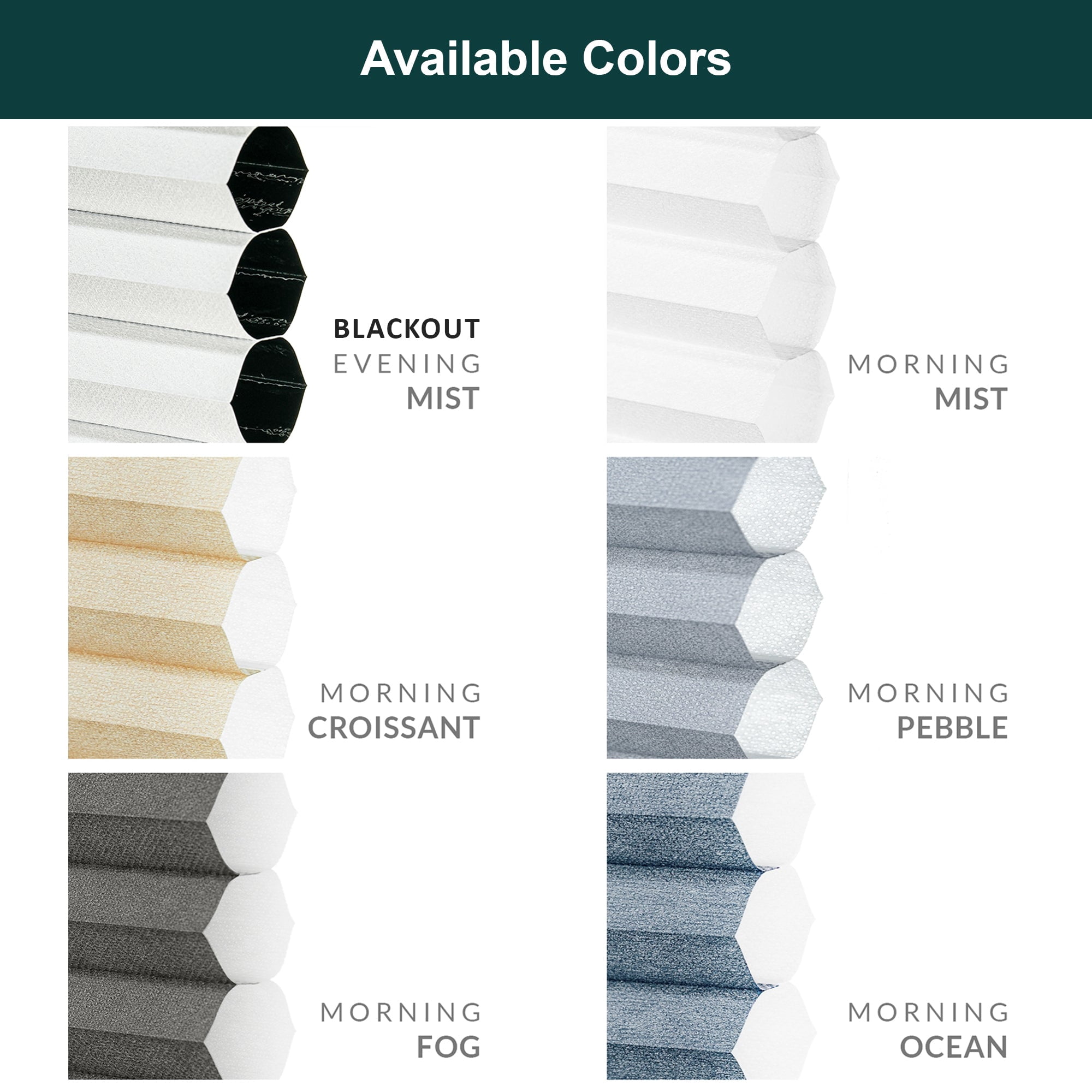Chicology Light Filtering Cellular Shade, Morning Croissant, 63.75"W X 48"H