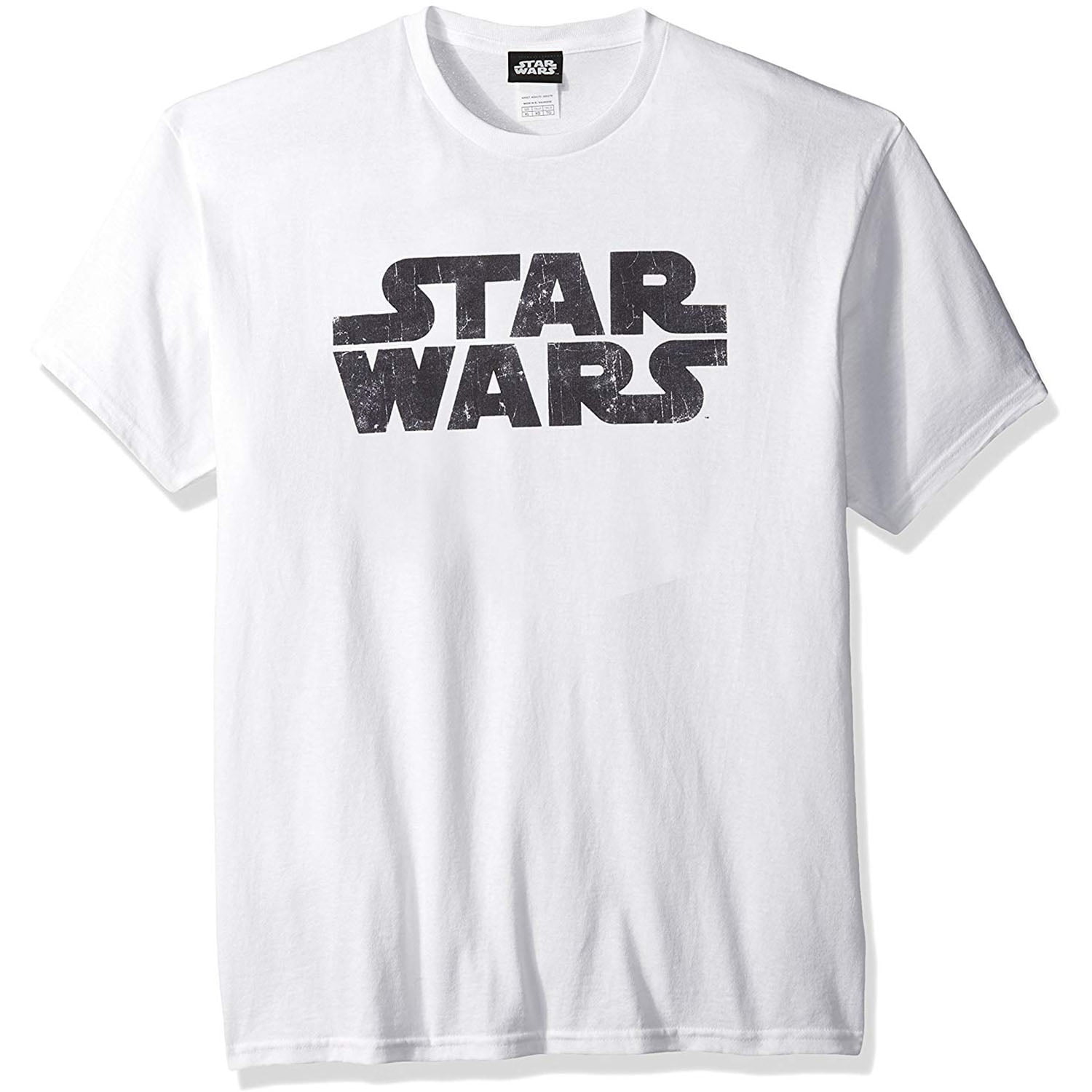 Star Wars Classic Design Men's Official Simplest Logo T-Shirt White - S - Walmart.com