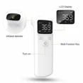 thumbnail image 4 of Digital Thermometer for Adults and Kids,Non-Touch Temperature Gauge,Infrared Forehead Thermometer with 3 Color Fever Alarm, 4 of 8