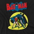thumbnail image 3 of Batman Batman And Robin Spotlight Kids T Shirt (Medium) for Youth Toddler Boys and Girls, Black, 3 of 5