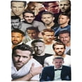 thumbnail image 3 of Blanket Ryan Reynolds Soft and Comfortable Wool Fleece Throw Blankets Gift for Home Decoration Sofa Office car Camping Yoga Travel Home Decoration Cozy Plush Beach, 3 of 5