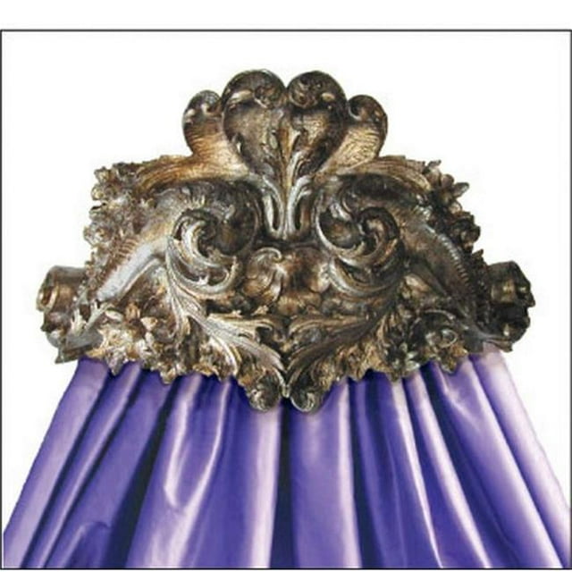 Hickory Manor Home 2926SH Lille Bed Crown, Shimmer