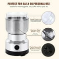 thumbnail image 3 of Electric Coffee Grinder，Mini Coffee Grinder，Electric Spice Grinder One-touch Start Coffee Mill Grinder Stainless Steel Coffee Bean Grinder Portable Mill Grinder Dry Grinder for Coffee Bean Spice, 3 of 10