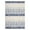 Blue, variant on FairOnly 2'x6'Machine Washable Runner Rugs Non Slip Stain Resistant Rug for Hallway Entryway Kitchen Bedroom,Coffee