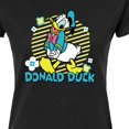 thumbnail image 3 of Disney - Donald Duck  - Juniors Fitted Graphic T-Shirt, 3 of 5