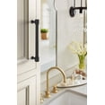 thumbnail image 2 of Amerock Faraday 6-5/16 inch (160mm) Center-to-Center Matte Black Cabinet Pull, 2 of 6