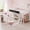 White, variant on Joywind Twin Low Loft Bed with Storage & Desk for Kids Teens, Solid Wood Bed Frame