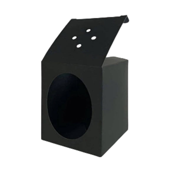 Large Romeo Glossy Matte Black Gift Box - Candle Making Gift Box (Case of 36) FREE SHIPPING