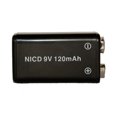 thumbnail image 1 of 24-Pack 9 Volt NiCd Batteries (120 mAh), 1 of 1