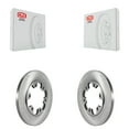thumbnail image 1 of CMX Rear Disc Brake Rotors Pair for Car Ford Transit-250 Transit-350 HD Transit-150 K8-102332, 1 of 8