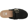 thumbnail image 5 of Dr. Scholl's Classic Clog Black Block Heel Slip On Buckle Detailed Fashion Clogs (Black, 6.5), 5 of 6