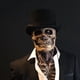 thumbnail image 1 of Xihbxyly Casco con Máscara de Calavera, Diseño de Cabeza Completa con Boca Móvil, Accesorio de Cosplay para Fiestas, Disfraz de Halloween Steampunk, Divertido para Carnaval, Tamaño Ajustable, Diseño, 1 of 1