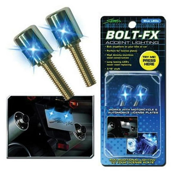 Street-FX 1043558 LED Bolt Accent Lights&#44; Blue