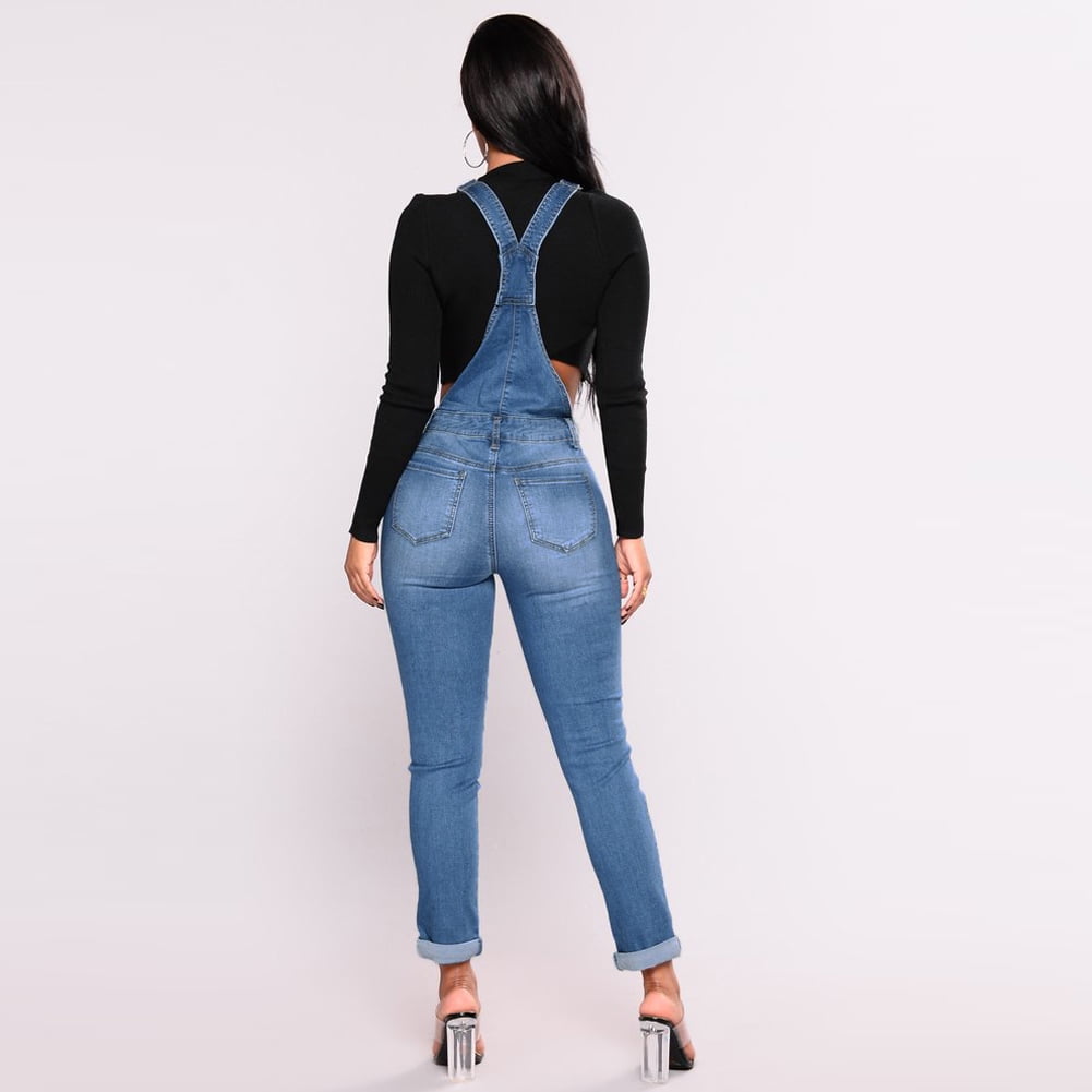 stretch dungarees