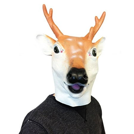 Deluxe Latex Animal Mask Deer