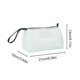 thumbnail image 3 of Bolsa de playa de malla transpirable para guardar gafas de natación y artículos de aseo personal; bolsa de viaje portátil para trajes de baño mojados, toallas y protector solar con diseño de drena, 3 of 6