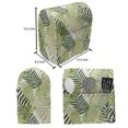 thumbnail image 5 of Leaf Lounger Chair Bag, Tropic Exotic Palm Tree Leaves Natural Botanical Spring Summer Contemporary Graphic, High Capacity Storage with Handle Container, Lounger Size, Green Ecru, by Ambesonne, 5 of 5