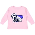 thumbnail image 3 of Inktastic Soccer Stars Boys or Girls Long Sleeve Toddler T-Shirt, 3 of 5
