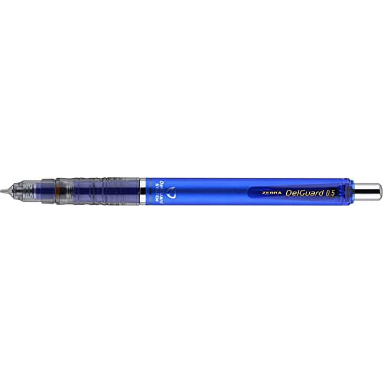 Zebra DelGuard Mechanical Pencil, 0.5 mm, Unbreakable Lead, Black