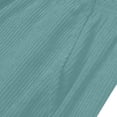 thumbnail image 4 of Corduroy Pants for Men Solid Color Elastic Waist Drawstring Streetwear Trousers with Pockets Fathers Gift, 4 of 8