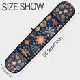 thumbnail image 3 of Yayeee Double Oven Mitt Kitchen Heat Resistant Baking 35" x7" Quilted Glove, Christmas Splendor, 3 of 6
