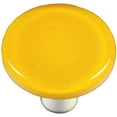 thumbnail image 1 of Round Knob in Yellow (Black), 1 of 2
