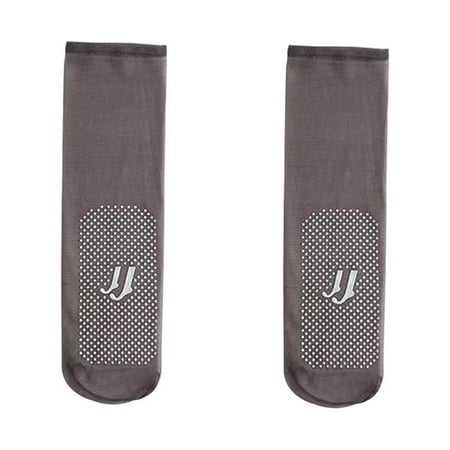 

Haykey Gel Velvet Crystal Stockings Female Socks Wear Breathable Super-thin Short Gel Tube Socks