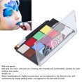 thumbnail image 4 of Face Body Paint Set, Face Paint Kit 15 Colors Skin Friendly Mild Safety Washable  for Cosplay for Stage Performance, 4 of 7
