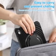 thumbnail image 6 of ELEHOLD Case for Apple iPad 10th Gen, Portable Hybrid Shockproof iPad Case with Pencil Holder & Hanging Ring Handle Rotatable Kickstand,Black, 6 of 10