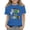 Blue, variant on Cute Summer Tops for Girls Size 12-13 Back To School Novelty Holiday Pencil Apple Print T-Shirts Soft Casual Crew Neck Short Sleeve Tunic Tops Purple