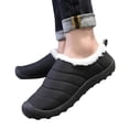 thumbnail image 3 of Rrunsv Women's Winter Lace Up Snow Boot Short Winter Boots Black,8.5, 3 of 7