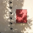 thumbnail image 1 of Hangs Bird Rain Chain Drain Gutters Decorated Garden Rain Steering Wheel Chain 8 Feet Bronze, 1 of 6