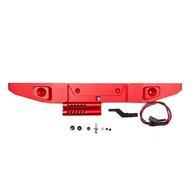 Bewildely Perno de bola fuerte de aleación de aluminio para 1/6 Axial SCX6 RC pieza de coche RC accesorios de coche piezas de repuesto RC pieza Kits de construcción modelo Rojo