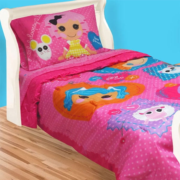 Store51 Llc 17158795 Lalaloopsy Twin Bedding Set Cute Buttons Comforter