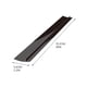 thumbnail image 3 of Stove Counter Gap Cover Strip, Heat Resistant Kitchen Side Seam Seal Guard, Flexible Splash Guard for Oven Cooktop Countertop, Durable Gap Filler for Kitchen Cabinets and Appliances, 3 of 4