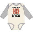 thumbnail image 3 of Inktastic You Had Me At Bacon Funny Bacon Lover Gift Boys or Girls Long Sleeve Baby Bodysuit, 3 of 5