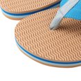 thumbnail image 5 of Women's Lightweight Open Toe Flip Flop Comfortable Foam Thong Sandals (Aqua), 5 of 5