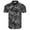 27 Tropical Black, variant on ZIMEGO Mens Holiday Hawaiian Short Sleeve Stretch Casual Aloha Button Down Shirt