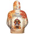 thumbnail image 2 of Happy Thanksgiving Rat Terrier Turkey Costume Pumpkins Autumn Leaves All Over Print 3D Hoodie Unisex Merch Hoodies Ratty Dog Lover - 13014, 2 of 6
