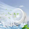 thumbnail image 1 of New Cooler Conditioning Fan Refrigeration Fan Aromatherapy Humidifier Student Dormitory Desktop Night Light Camping Fan, 1 of 4