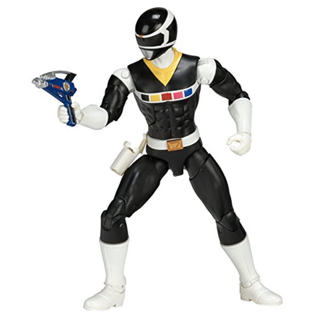 Power Rangers In Space 6.5-Inch Black Ranger Legacy Figure